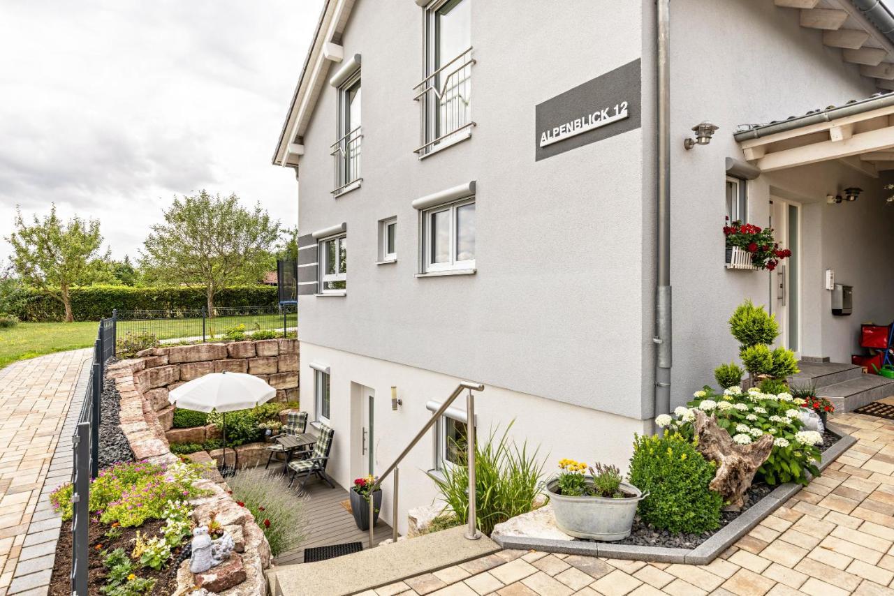 Ferienwohnung Alpenblick Zwiefalten Exterior foto